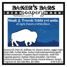 Load image into Gallery viewer, Ninak a Yʋnvsh Tohbi yʋt Annta- At Night there's a White Bison